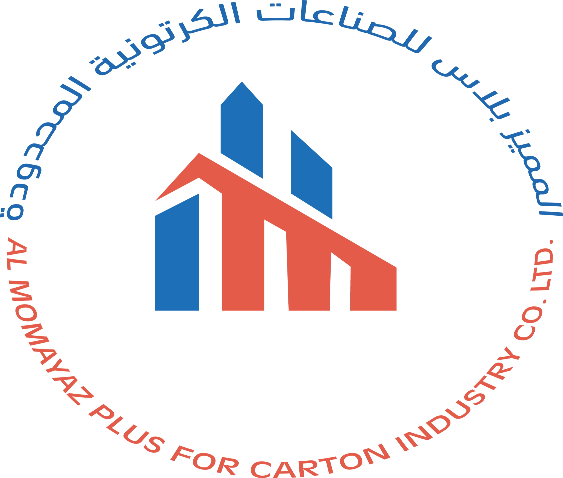 شعار مصنع المميز بلاس دائري